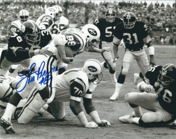 Lou Piccone Autographed Signed 8X10 New York Jets Photo - Autographs