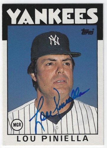 Lou Piniella Signed NY Yankees Jersey Inscribed 77-78 WSC & Sweet (Leaf  COA)