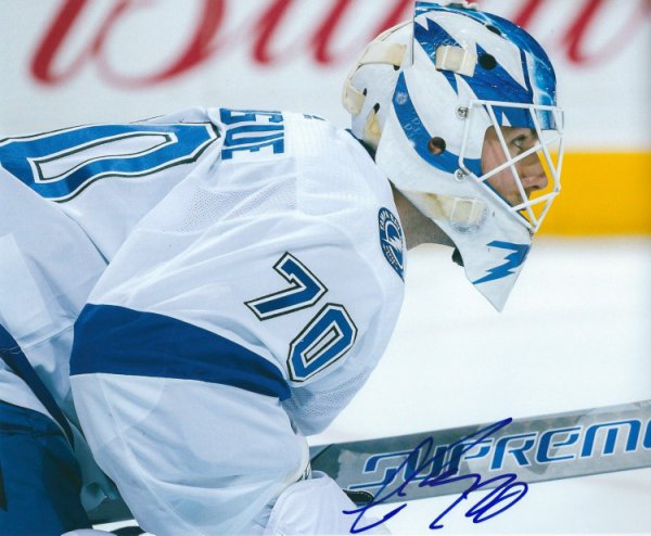 Louis Domingue Autographed Signed 8X10 Tampa Bay Lightning Photo - Autographs