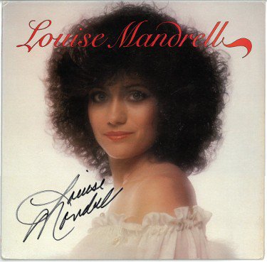 Louise Mandrell Autographed Signed 1981 Louise Mandrell Album Cover/LP/Vinyl Record- JSA #GG37844 