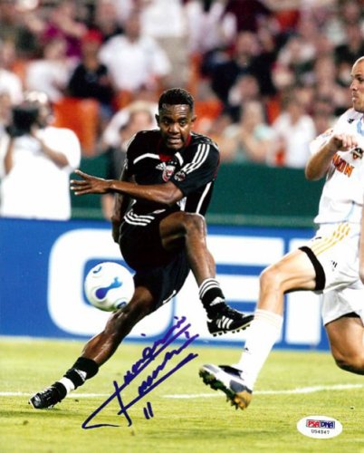Luciano Emilio Autographed Signed 8X10 Photo Dc United PSA/DNA 
