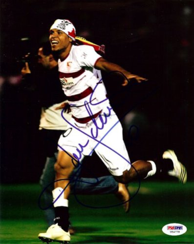 Luis Fabiano Autographed Signed 8X10 Photo Brazil PSA/DNA 