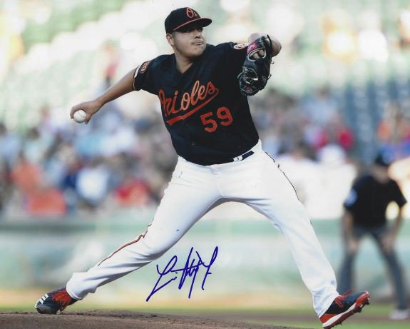 Luis Ortiz Autographed Signed 8X10 Baltimore Orioles Photo - Autographs