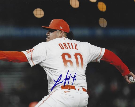 Luis Ortiz Autographed Signed 8X10 San Francisco Giants Photo - Autographs