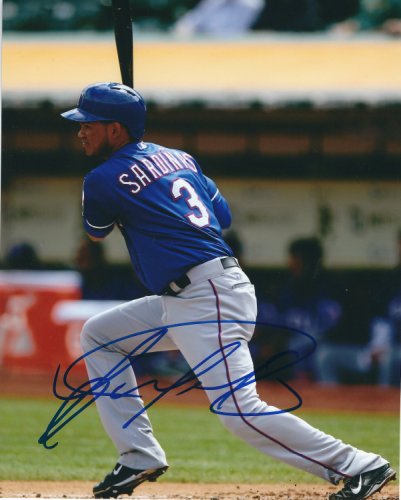 Luis Sardinas Autographed Signed 8X10 Texas Rangers Photo - Autographs