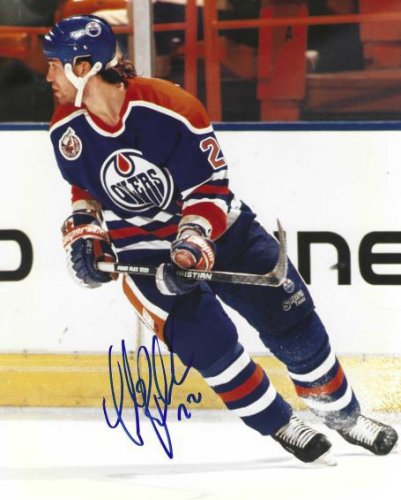 Luke Richardson Autographed Signed 8X10 Edmonton Oilers Photo - Autographs