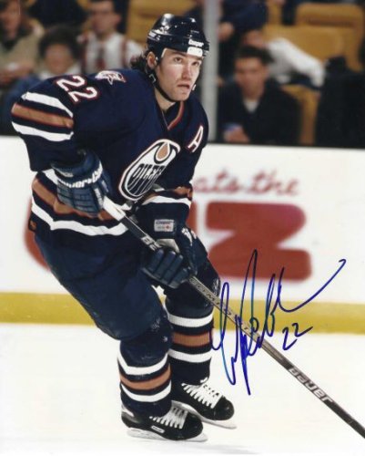 Luke Richardson Autographed Signed 8X10 Edmonton Oilers Photo - Autographs