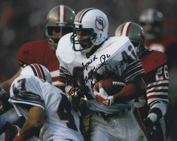 Lyle Blackwood Autographed Signed 8X10 Miami Dolphins Photo - Autographs