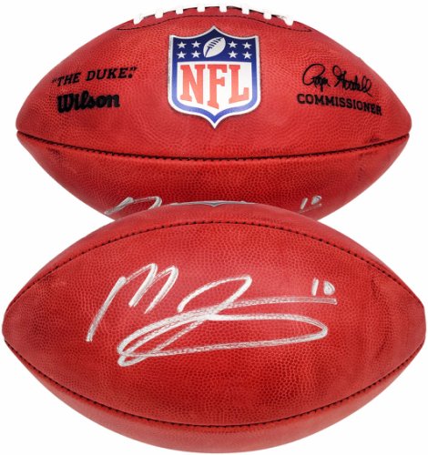 Mac Jones Autographed Signed Official NFL Leather Football San Francisco 49Ers Beckett Beckett Qr #202969 