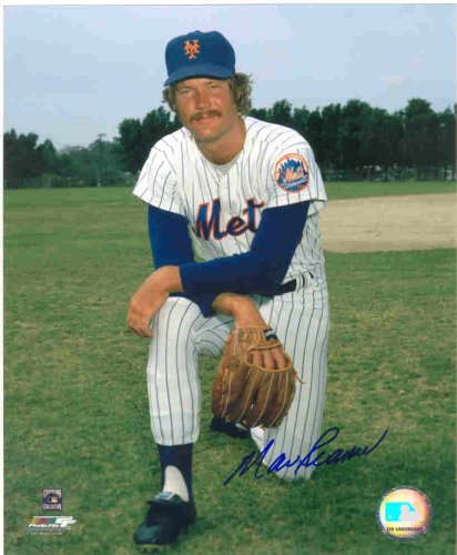 Mac Scarce Autographed Signed 8X10 New York Mets Photo - Autographs