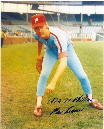 Mac Scarce Autographed Signed 8X10 Philadelphia Phillies Photo - Autographs