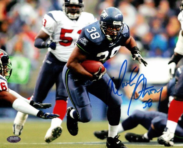 Mack Strong Autographed Signed 8X10 Photo Seattle Seahawks Mcs Holo #97725 