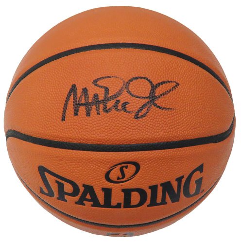 Magic Johnson Autographed Signed Spalding Game Series Replica NBA Basketball 