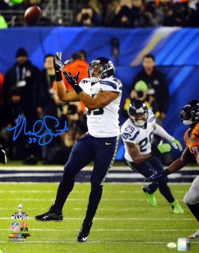Malcolm Smith Autographed Signed 16X20 Photo Seattle Seahawks Super Bowl Mcs Holo #72386 