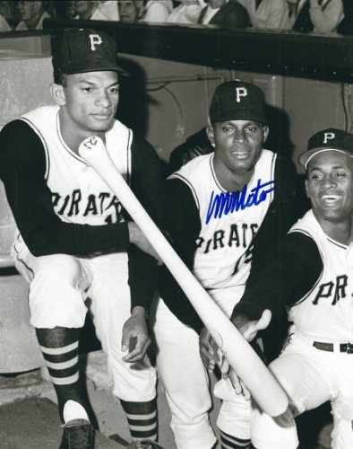 Manny Mota Autographed Signed 8X10 Pittsburgh Pirates Photo - Autographs