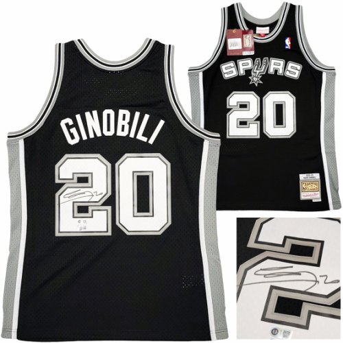 【ラッピング無料】 Manu Ginobili Autographed Memorabilia | Signed Photo, Jersey その他