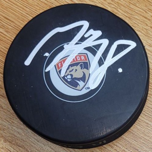 Marc Staal Autographed Signed Florida Panthers Hockey Puck - Autographs