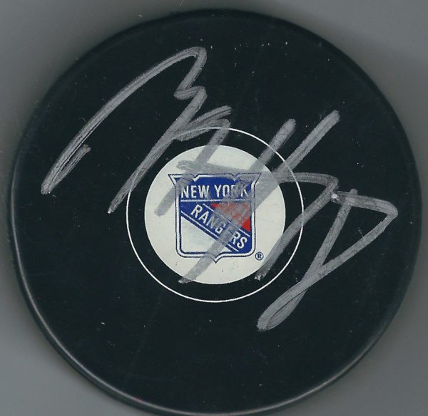 Marc Staal Autographed Signed New York Rangers Hockey Puck - Autographs