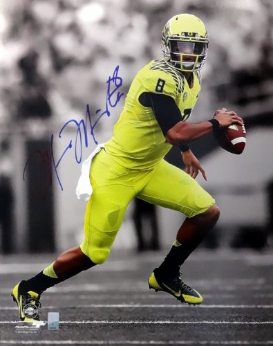 Marcus Mariota Autographed Signed 16X20 Photo Oregon Ducks Mm Holo #87194 
