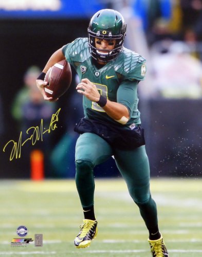 Marcus Mariota Autographed Signed 16X20 Photo Oregon Ducks Mm Holo #87196 