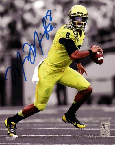 Marcus Mariota Autographed Signed 8X10 Photo Oregon Ducks Mm Holo #89182 