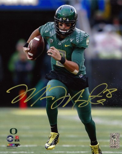 Marcus Mariota Autographed Signed 8X10 Photo Oregon Ducks Mm Holo #96551 