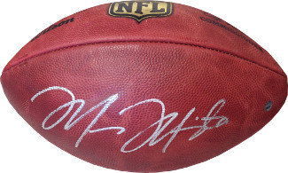 Marcus Mariota Autographed Signed Official Wilsom NFL Duke Leather Football - Steiner Hologram (Tennessee Titans) 