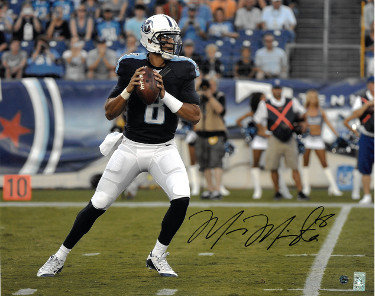 Marcus Mariota Autographed Signed Tennessee Titans 16x20 Photo #8 (horizontal)- Mariota Hologram 
