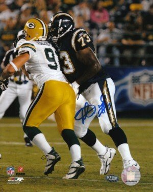 Marcus McNeill Autographed Signed San Diego Chargers 8x10 Photo 