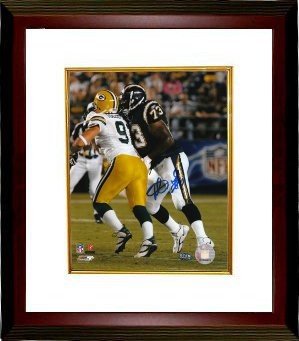 Marcus McNeill signed San Diego Chargers 8x10 Photo Custom Framing - GTSM Hologram
