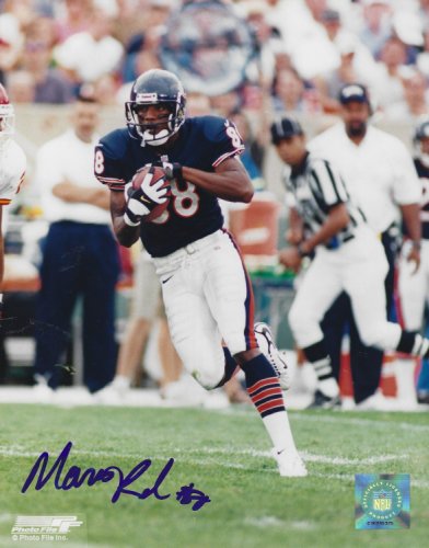 Marcus Robinson Autographed Signed 8X10 Chicago Bears Photo - Autographs 