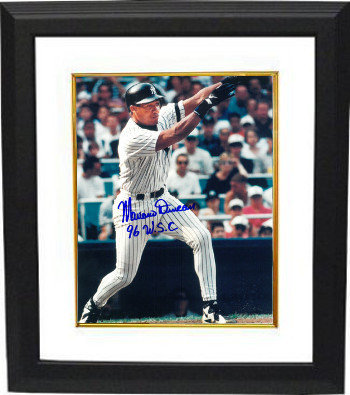 Mariano Duncan Autographed Signed New York Yankees 8x10 Photo Custom Framing w/ 96 WSC (World Series Champions) 