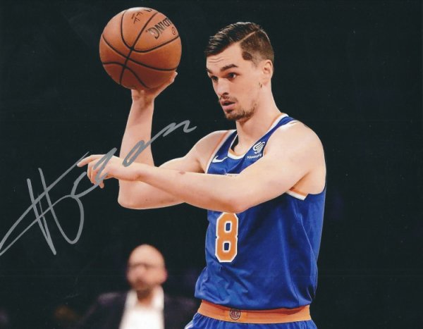 Mario Hezonja Autographed Signed 8X10 New York Knicks Photo - Autographs 