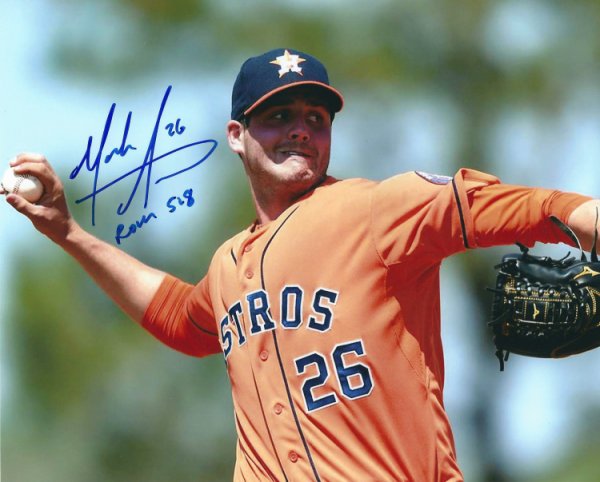 Mark Appel Autographed Signed 8X10 Houston Astros Photo - Autographs