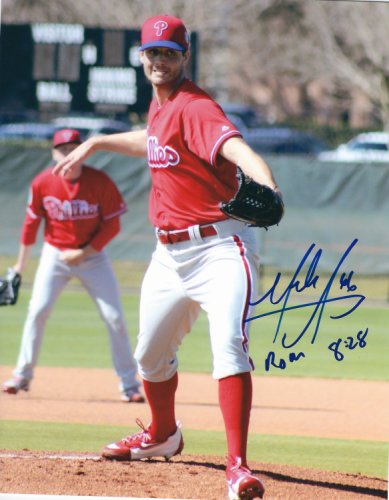 Mark Appel Autographed Signed 8X10 Philadelphia Phillies Photo - Autographs
