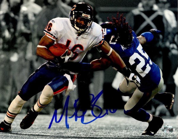 Mark Bradley Autographed Signed 8X10 Chicago Bears Photo - Autographs 