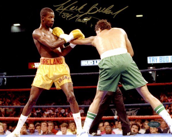 Mark Breland Autographed Signed 8X10 Photo Team Usa Medalist "84 Gold" Mcs Holo #208957 