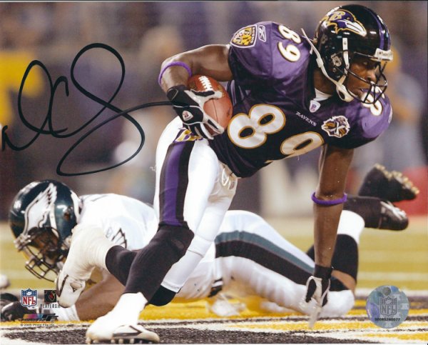 Mark Clayton Autographed Signed 8X10 Baltimore Ravens Photo - Autographs 