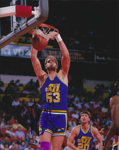 Mark Eaton Autographed Signed 8X10 Utah Jazz Photo - Autographs