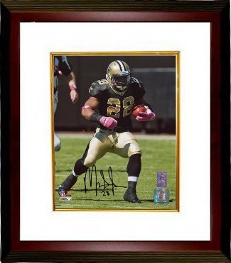 Mark Ingram Autographed Signed New Orleans Saints 8x10 Photo Custom Framing - Ingram Hologram 