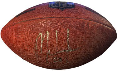 Mark Ingram Autographed Signed Official NFL New Duke Football #22 (silver sig- Saints) 
