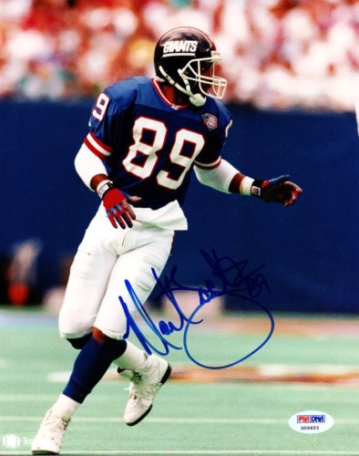 Mark Jackson Autographed Signed 8X10 Photo New York Giants PSA/DNA 