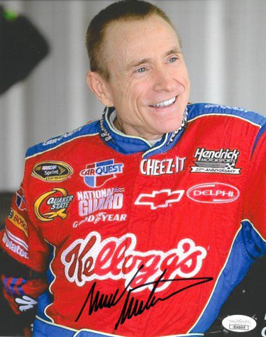 Mark Martin Autographed Signed NASCAR 8x10 Photo- JSA Hologram #DD48000 