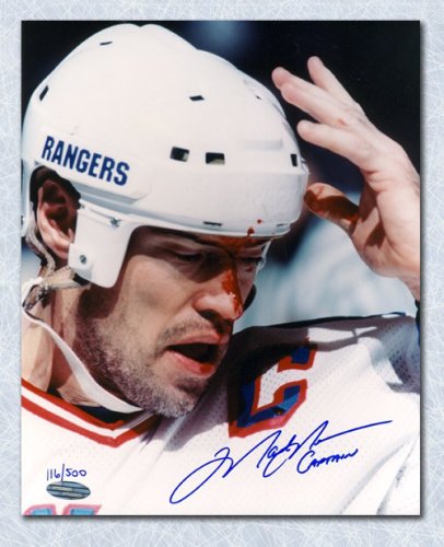 Mark Messier Autographed Signed New York Rangers 8x10 Photo