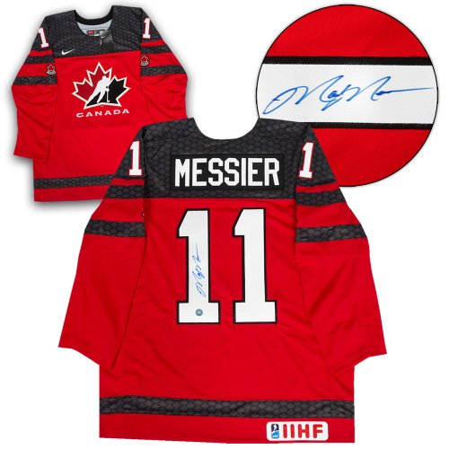 Mark Messier Team Canada Autographed Signed Centennial Nike Jersey