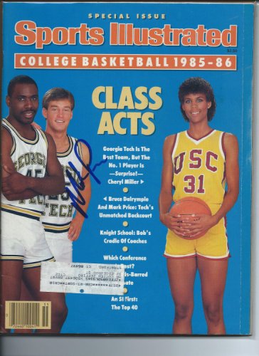 Mark Price Autographed Signed Georgia Tech Sports Illustrated Magazine - Autographs 
