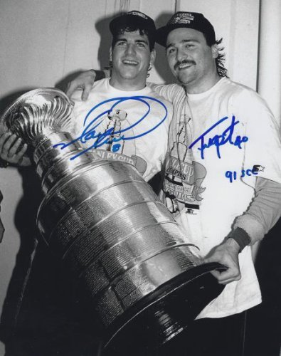 Mark Recchi Autographed Signed And Frank Pietrangelo 8X10 Pittsburgh Penguins Photo - Autographs