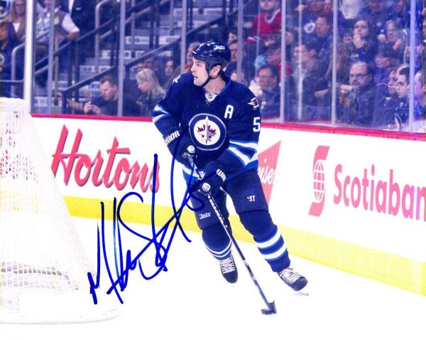 Mark Stuart Autographed Signed 8X10 Winnipeg Jets Photo - Autographs
