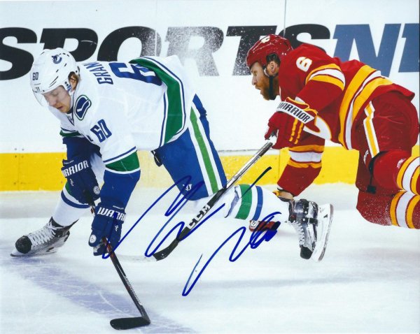 Markus Granlund Autographed Signed 8X10 Vancouver Canucks Photos - Autographs