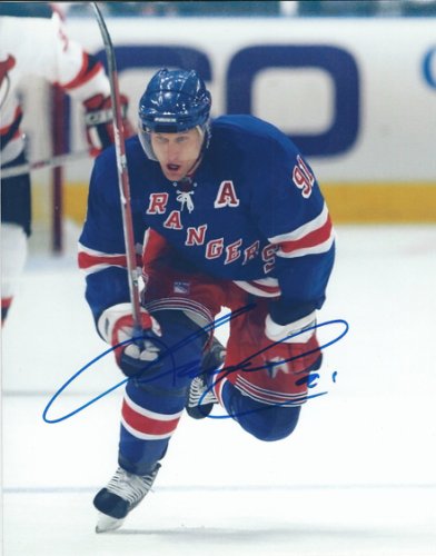 Markus Naslund Autographed Signed 8X10 New York Rangers Photo - Autographs
